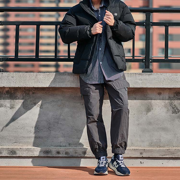 New Balance Down Jacket Unisex Black AMJ34324-BK