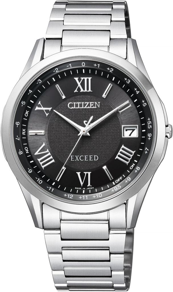 EXCEED Eco Drive Radio Watch Pair [Citizen] CB1110-61E Men's