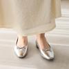 HIMIKO/Himiko/Square Toe Ballet Shoes/640008 Silver 215