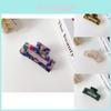 Fashionable Korean Acetate Hair Clip For Women With Elegant Square Design In Multiple Colors