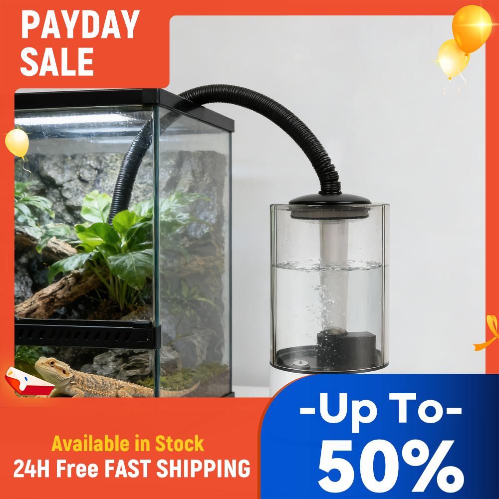 

4L Reptile Humidifier Auto Shut-Off Amphibians Herps Terrariums Misting System for Terrarium Geckos Snakes Turtles Lizards Frogs China Mainland