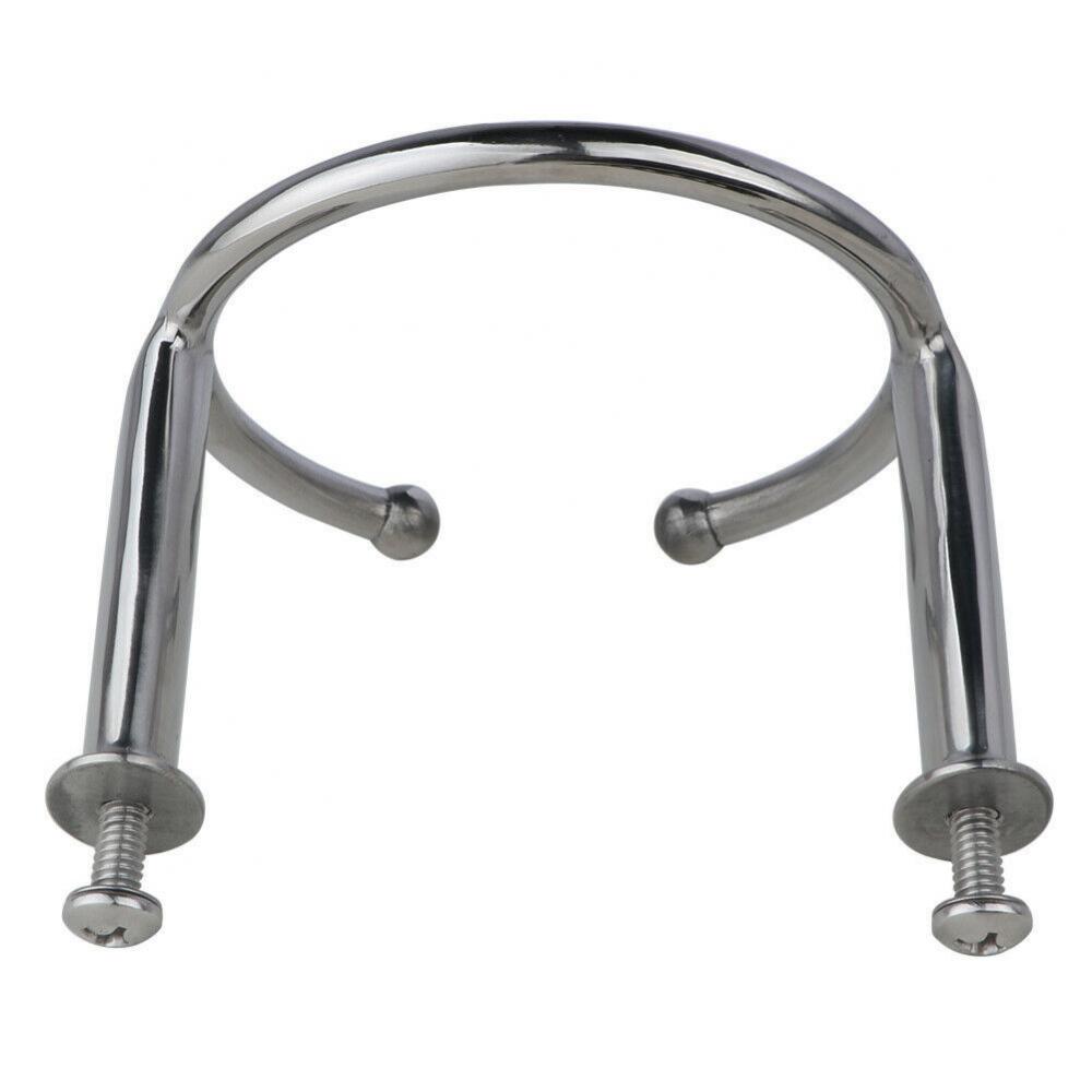 Stainless Steel Anti-corrosion Open Ring Boat Ship Yacht Water Cup Holder серебряный