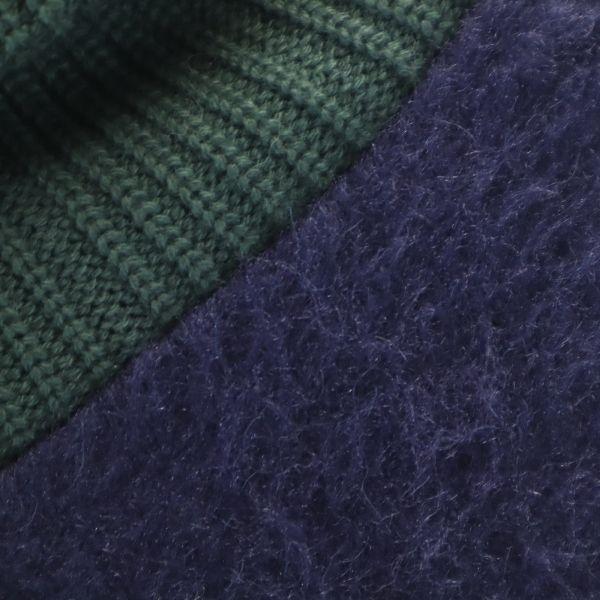 Unused VAST222 18ss Made In Japan Long Sleeve Shaggy Turtleneck Knit Men's Used