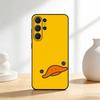 Funny Yellow D-Duck Cute Phone Case For Samsung S26,S25,S24,S21,S22,S23,S30,Ultra,S20,FE,Lite,10,9,Black Cover