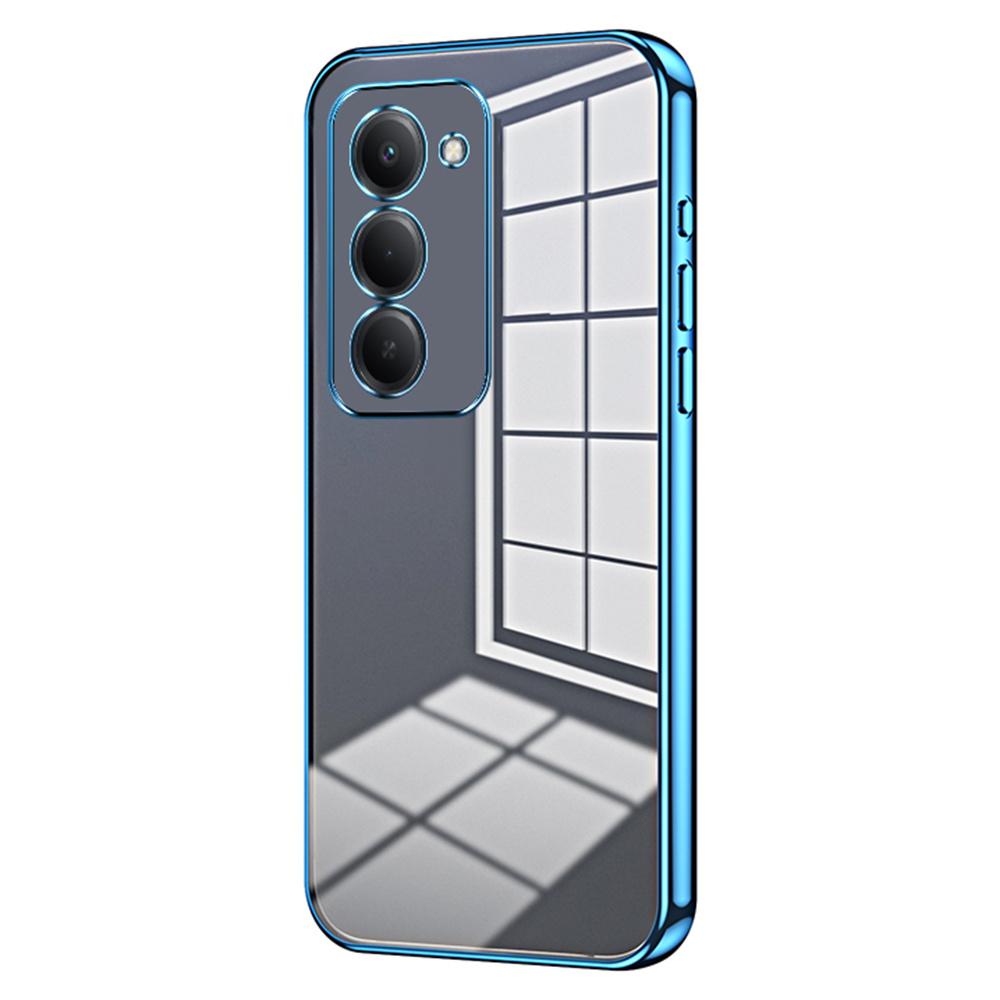 Handyhülle für Xiaomi Redmi 15 5G (EU) (171 mm) / 15 4G (EU) (171 mm) Galvanisierter Rahmen Weiche TPU-Handyhülle