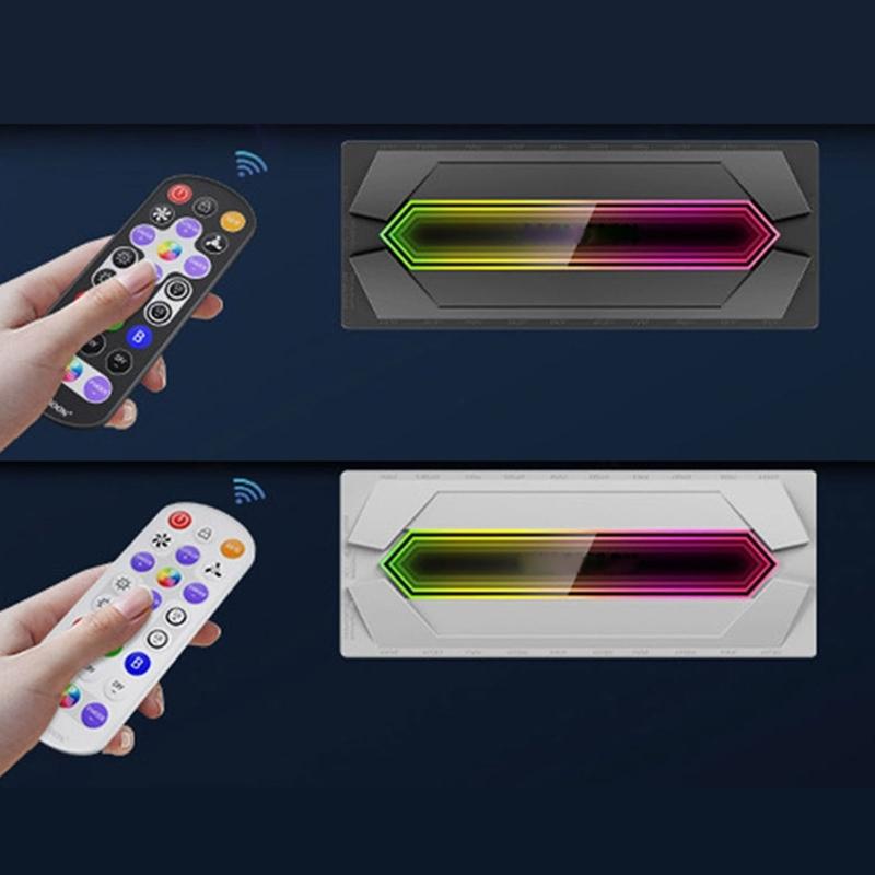 ARGB Controller PWM Cooling Fan Hub with Power Supply Cable ARGB Splitter PWM ARGB Hub Splitter for Motherboards