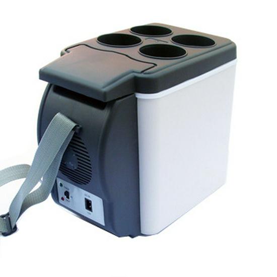 6L Dual-Use Car Refrigerator & Warmer - Hot/Cold Small Fridge for Vehicles