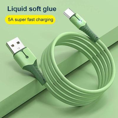 USB Type C Cable 5A Fast Charging USB C Cable for Huawei Data Cord Charger USB Type C Cable For Xiaomi POCO X3 M3 Samsung