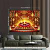 1 Piece of Brightly Lit Holiday Celebration Background Cloth Used for Decorating Living Rooms Bedrooms Offices or Parties