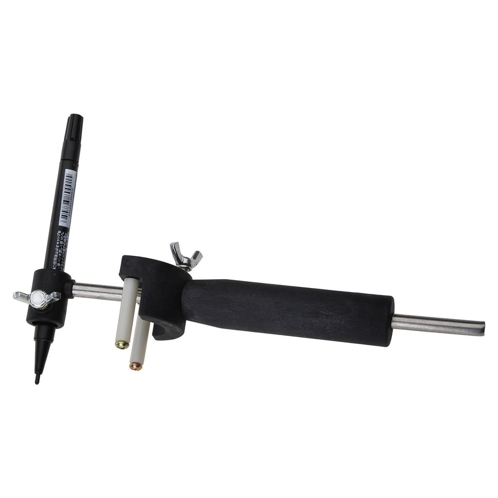 Vylepšený nástroj na opravu kol pro auta Obočí Parallel Scriber Plechový nástroj na opravu důlků Ocelový materiál 0-20 cm Nástroj na opravu automobilů