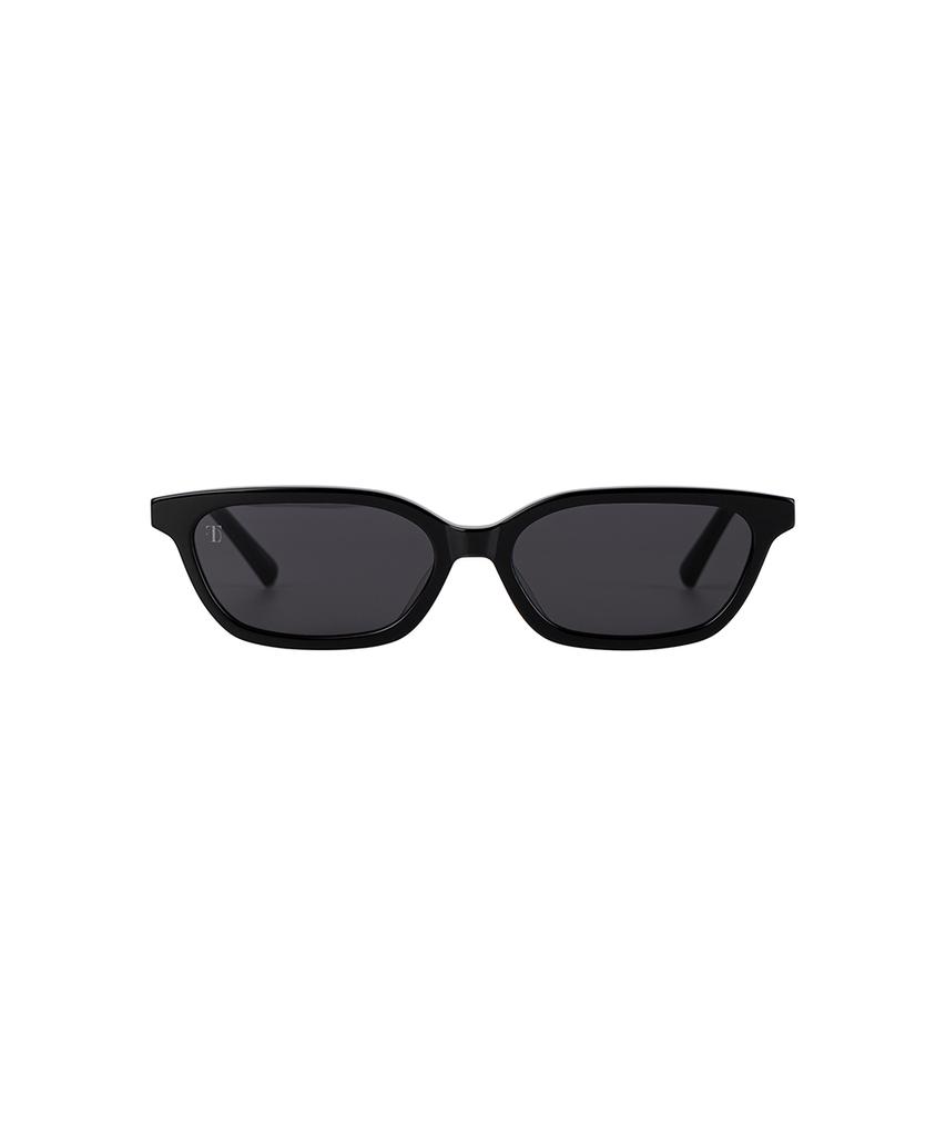 Teulimingbeodeu Signature Plaque Sunglasses [ Black ]