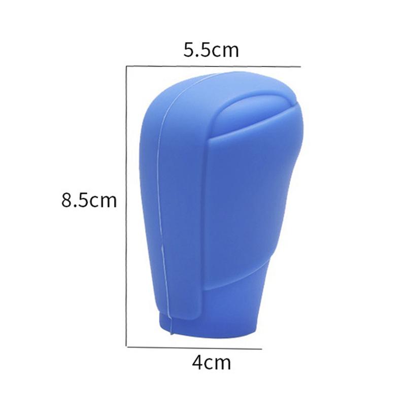 1PCS Car Anti Slip Silicone Gear Lever Cover,Handbrake Button Accessories,Handle Cover Decoration,For Mazda3 Axela CX4 CX5 CX8
