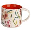 Floral Glazed Ceramic Mug