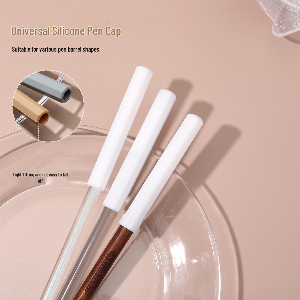 

Silicone Nail Art Pen Sleeve: Dustproof, Fits Various Pens