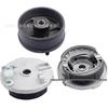 ATV Beach Kart Front 4-Hole Hub Brake Disc with Cover Pad for 150CC-250CC