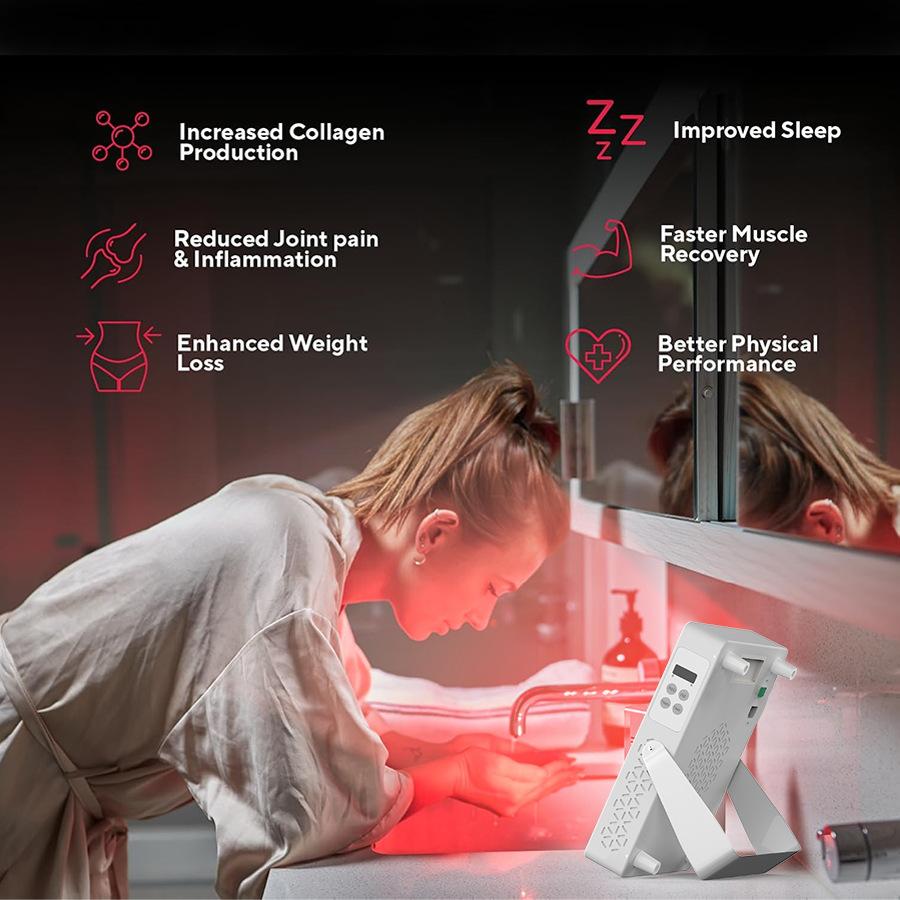 New Red Light Physiotherapy Light Led Red Light Physiotherapy Instrument Household Small and Convenient Beauty Physiotherapy Instrument