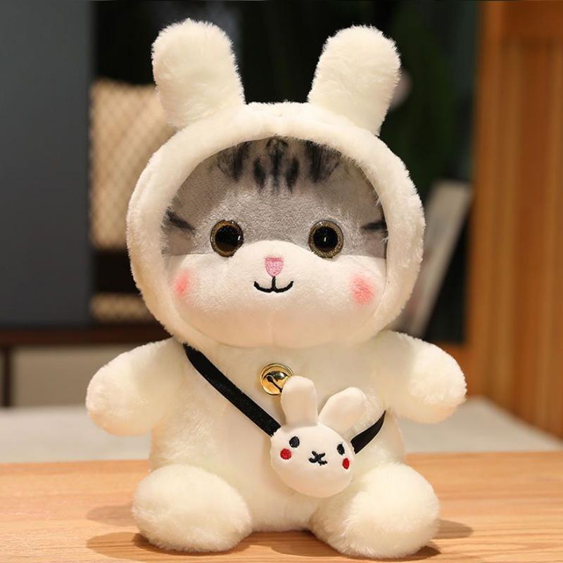 

Милая кукла-кошка, игрушка-кошка, плюшевая, удобная, детская кукла, подушка для сна, подарок для девочек, подарок на день рождения 30cm