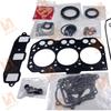For Yanmar 3TNE74 Full Gasket Kit + Piston Ring 74*1.5HK+1.5+3 Engine Repair Parts Overhaul Rebuild Kit
