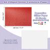 60Sheets Glitter Cardstock A4 Glitter Paper Card Stock Shiny Scrapbook 250gsm Sparkly Paper Large Shimmer for Scrapbook DIY Art