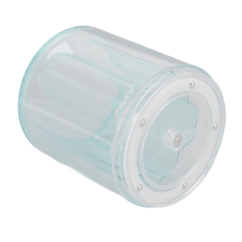 Rotating Pen Holder Desktop Storage Organizer PS Home Decoration for Cosmetics Pencil Green