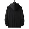Frühlings- und Herbst-Baumwoll-Hoodies für Herren und Damen, lockere große Größen, sportliche Freizeit-Oberteile in einfarbiger Ausführung