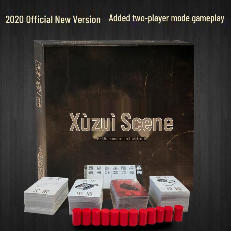 2020 Crime Scene: Multiplayer Detective Board Game & Scripted Mystery Cards