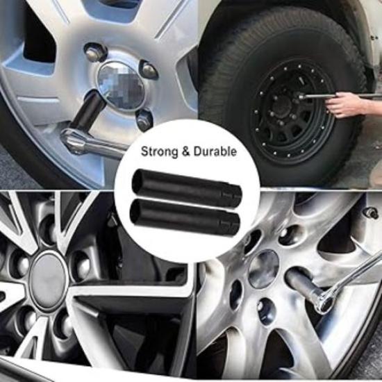 Splined Lug Nut Socket - 7 Spline Lug Nut Key & Sockets, 2 Piece Wheel Lock R