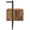 Nightstand with Drawers Reclaimed Wood Look 35 x 30 x 51 cm Engineered Wood