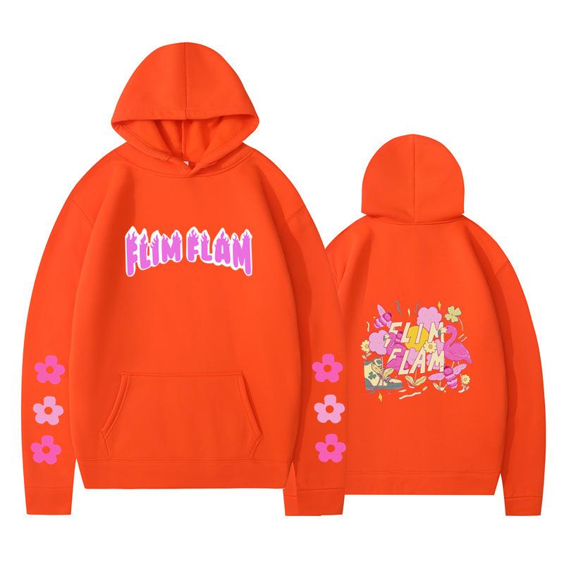 

2024 Unisex Casual Plus-Size Hooded Pullover M
