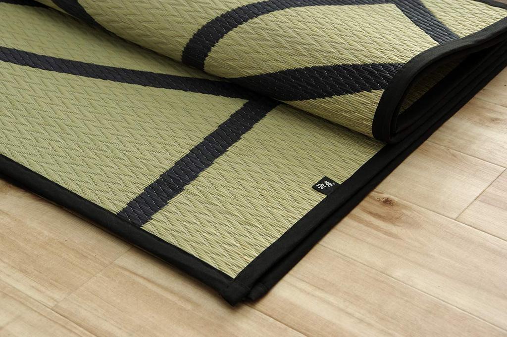 IKEHIKO Igusa Rug, F Levin, Natural, Approx. 191 X 191 Cm, Soft, Backed, Made In Japan #8245879
