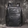 Large Capacity Men'S Business Trip Business Commute Leather Backpack First Layer Cowhide Leisure Travel Backpack Computer Bag