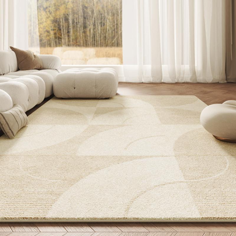 Cream Style Carpets for Living Room Thicken Washable Lounge Floor Mat Large Area Bedroom Decor Plush Carpet Home Fluffy Soft Rug