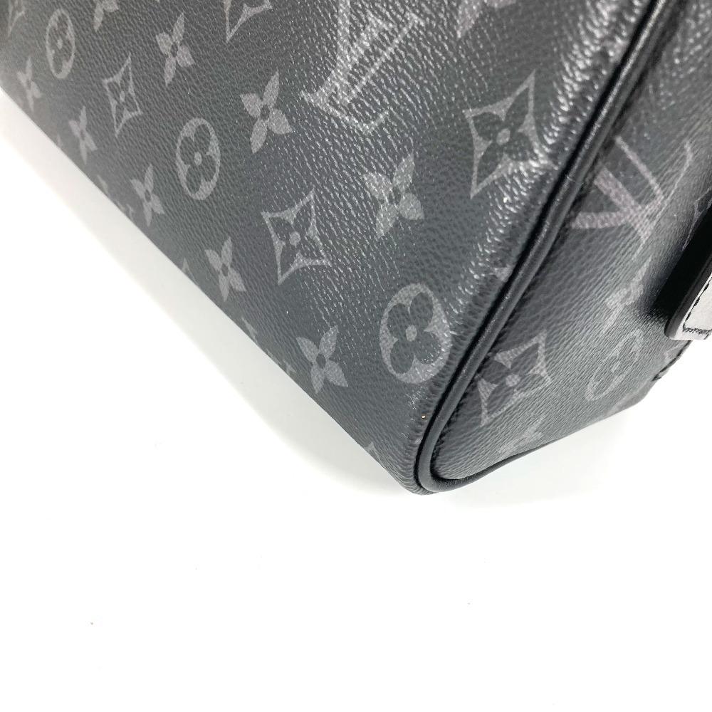 Louis Vuitton M46354 MonogramEclipse Dopp-kit Clutch Pouch Hand Bag Black Unused
