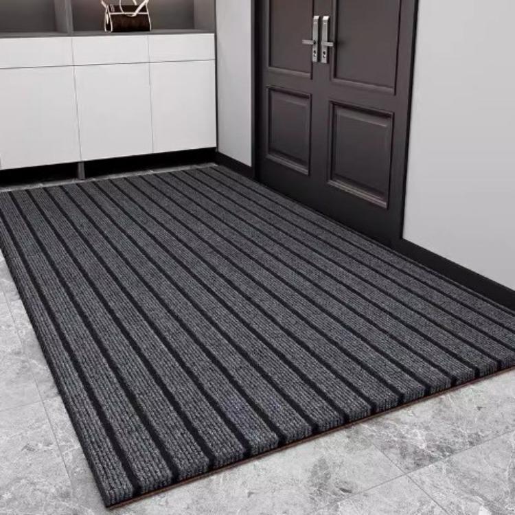 

Смугастий килим Побутовий килимок для вхідних дверей Протиковзкий килимок Готельний коридор Килимок для сходів 60 * 90cm