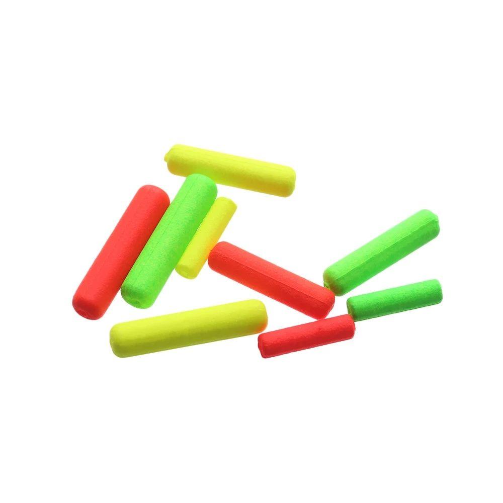 Beans Rig Material Fishing Bobbers Fishing Float Foam Floats Oval Floats Beads Cylinder Foam Floats