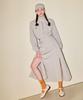 Candini Light Khaki Wind Long Skirt