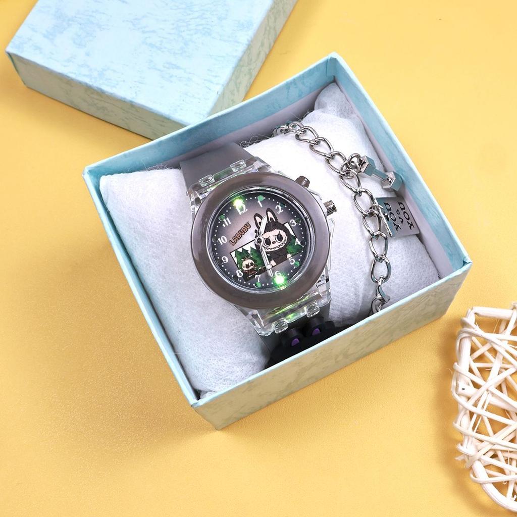 Dětská roztomilá panenka, Skvělé luminiscenční ručičky, Křemenné hodinky