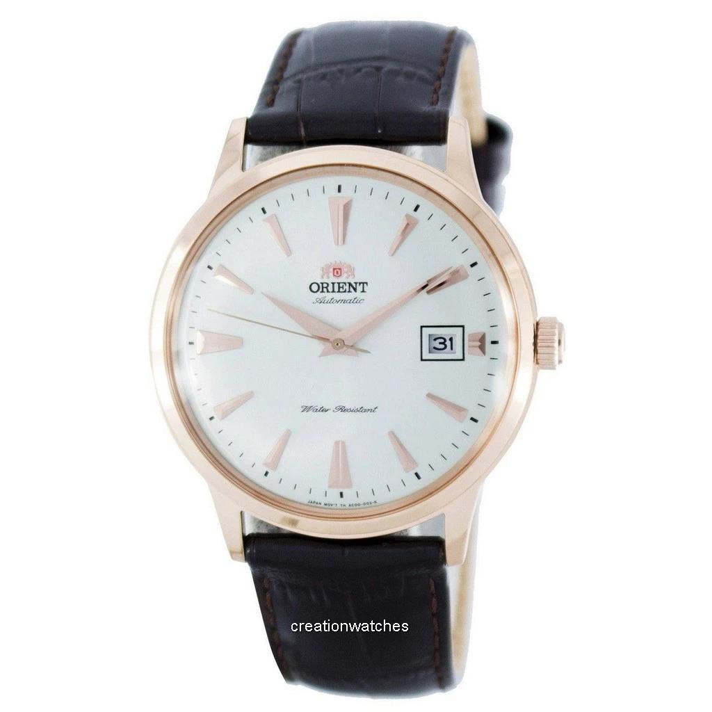 

Orient 2-е поколение Bambino Автоматические FAC00002W0 TAC00002W0 Мужские часы белый