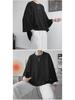 Men's Ice Silk Drape T-Shirt, Short Sleeve, Solid Color, Summer 2023 Trend, Plus Size, Three-Quarter Length.