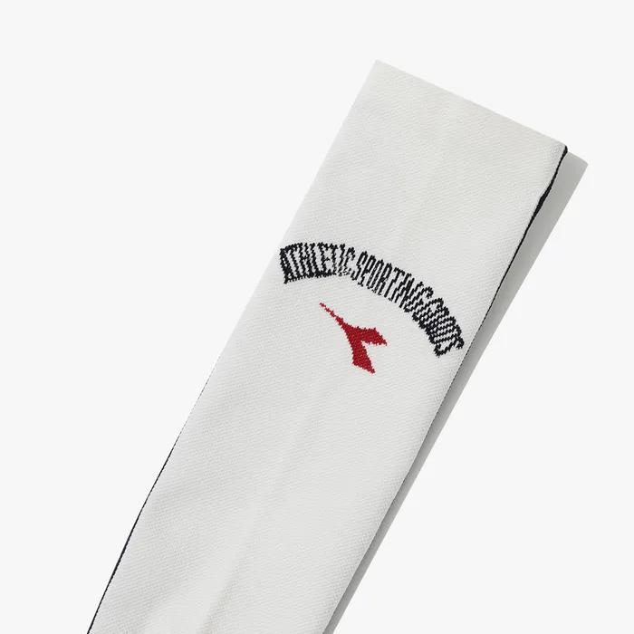 Ceremony Graphic Knee Socks IVORY