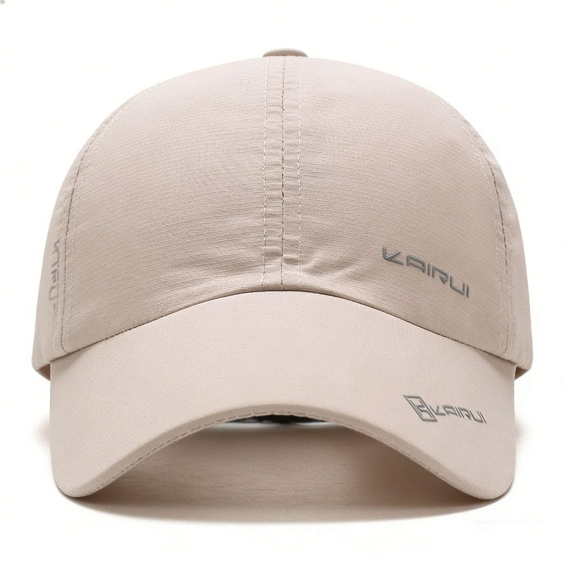 

Summer Sun Protection Big Head Men s Baseball Cap - Deepened, Solid Color, Versatile Design One Size хаки