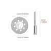12 Buc/set 22mm Disc de Tăiere HSS Pânză de Ferăstrău Circular Tăiere Metal Unelte Abrazive Pentru Unealtă Rotativă Dremel pânză de tăiere