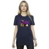 Disney Damen/Damen Lightyear Zurg Space Circle Baumwoll-Boyfriend-T-Shirt