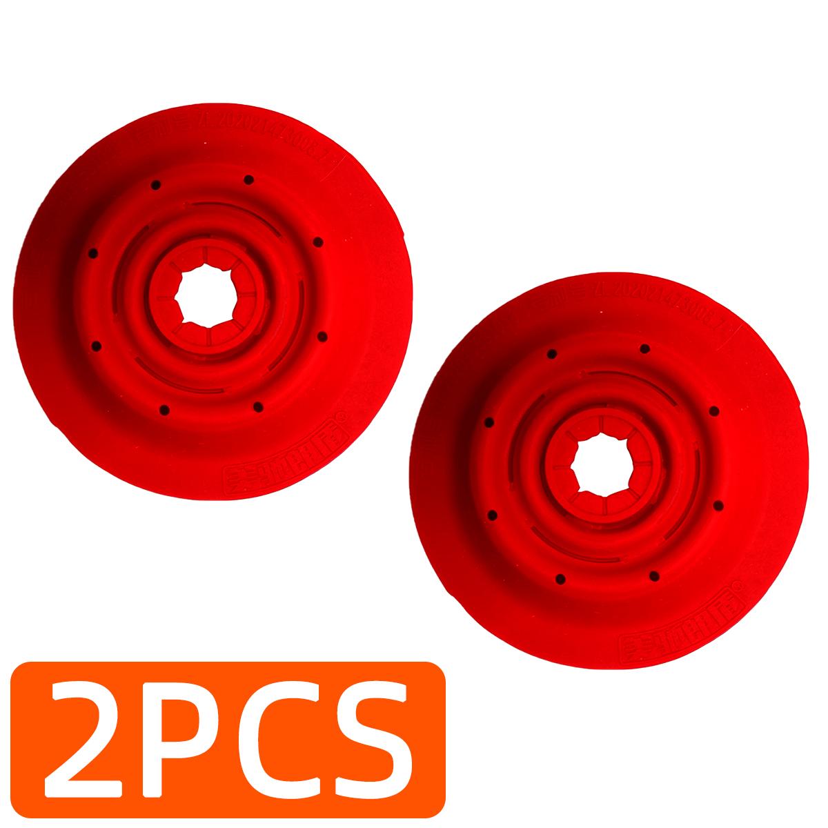 YONGRUN 1/2PCS Automotive Windshield Wiper Arm Hole Protective Cover Dust Wiper Sealing Protective Pad Automotive Wiper Accessor Red 2pcs