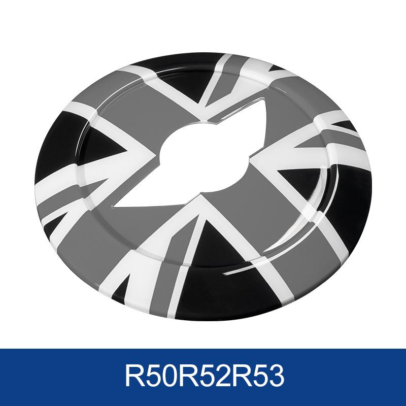 Car Steering Wheel Sticker Interior Styling Accessories Union Jack Style For Mini Cooper R50 R52 R53 2001 2002 2003 2004 2005