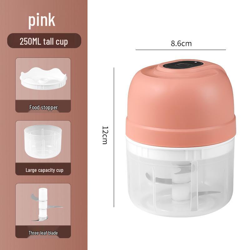 Mutfak için Kompakt Elektrikli Sarımsak Öğütücü ve Soyucu