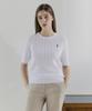 USPOLOASSN Cotton Short Sleeve Round Knit_White