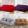 Easy Fit Sofa Slipcover Stretch Protector Soft Cover Thick Plush Velvet Seat 14