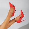 cm large size super high heels women's spring new pointed thin heel shallow high heel single shoes