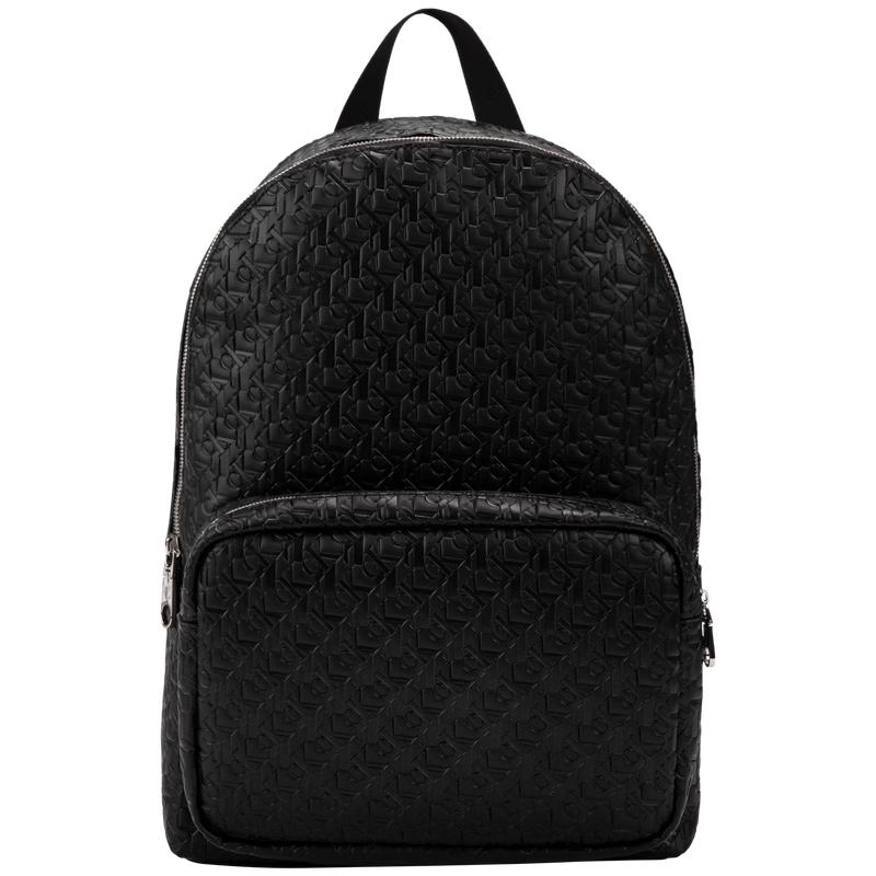 Calvin Klein Jeans Men s Embossed Logo Zipper Backpack OS